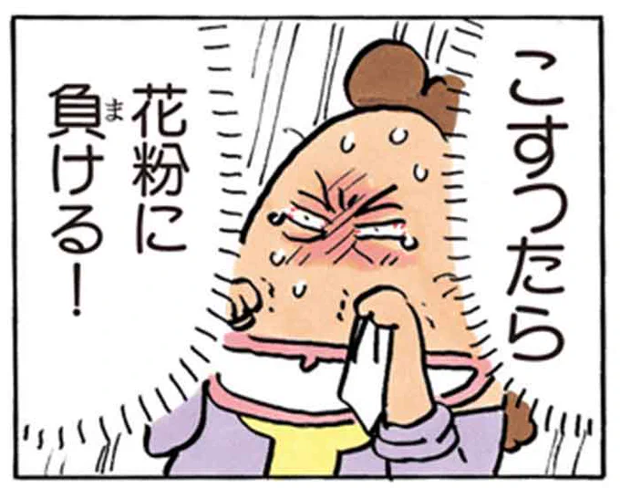 今日も、花粉とたたかってますか? 