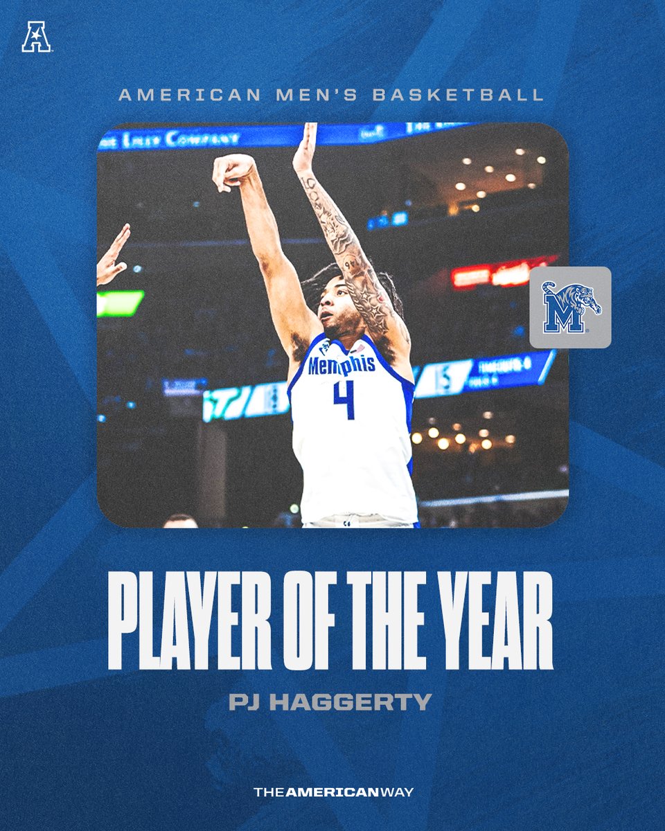 The American (@american_conf) on Twitter photo ππ₯ππ²ππ« π¨π ππ‘π ππππ«π
PJ Haggerty x <a href="/Memphis_MBB/">Memphis Basketball</a> π
#AmericanWay x #AmericanHoops ππ₯ππ²ππ« π¨π ππ‘π ππππ«π
PJ Haggerty x <a href="/Memphis_MBB/">Memphis Basketball</a> π
#AmericanWay x #AmericanHoops
