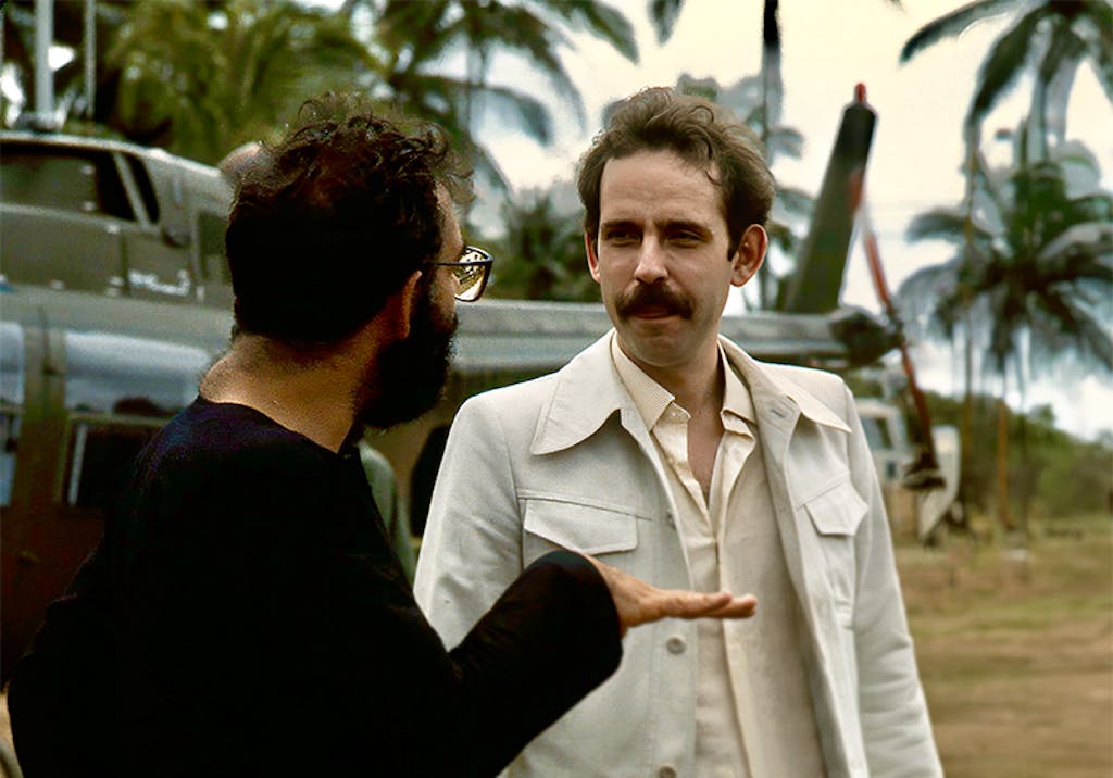 In 30 days' time, editor and sound designer Walter Murch, here with Francis Ford Coppola shooting Apocalypse Now, will be a guest of ours. They also worked together on The Conversation, The Godfather trilogy &amp; more. Info on our event with him at the-space.uk