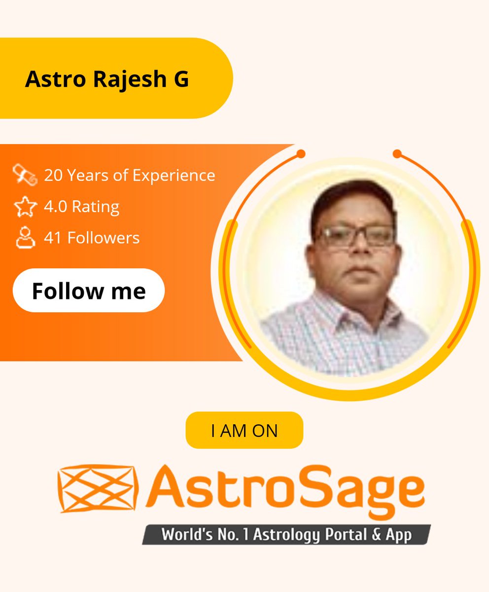 RGOUR's tweet image. Marriage, Love or Career problems? Follow me on AstroSage, the world's largest astrology portal and app, and unlock a special offer! Become a follower today and receive a complimentary gift—a chance to ask me one question for free.  varta.astrosage.com/astrologer/raj…