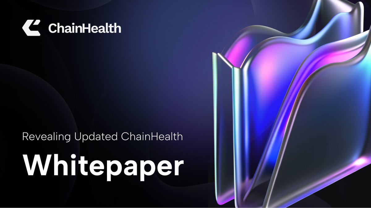 chainhealthai's tweet photo. 📖 Whitepaper Update is Live!

We've diving deeper into AI Health Agents and DePIN infrastructure to build a smarter, decentralized healthcare ecosystem.

🚀 Explore the latest updates: https://t.co/5OrRDcFnl8 https://t.co/rm3swi44GB