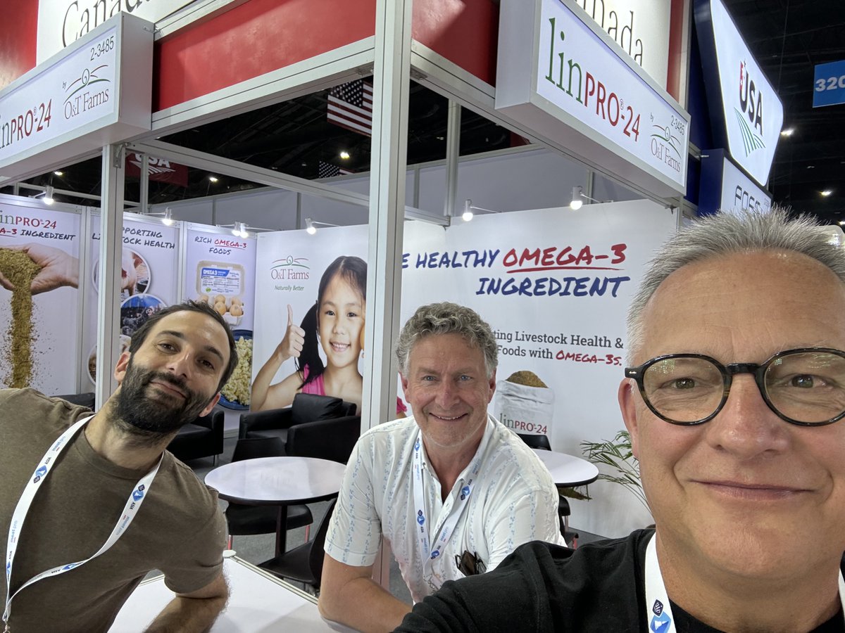 O&T Farms (@oandtfarms) on Twitter photo The O&T Farms team has found its way to Bangkok for the start of #VIVAsia2025 . <a href="/VIVworldwide/">VIV worldwide</a> . The best sustainable land-based #Omega3 ingredient
👉 Impact Challenger Hall 2
👉 Booth #3485
👉 🇨🇦 The O&T Farms team has found its way to Bangkok for the start of #VIVAsia2025 . <a href="/VIVworldwide/">VIV worldwide</a> . The best sustainable land-based #Omega3 ingredient
👉 Impact Challenger Hall 2
👉 Booth #3485
👉 🇨🇦