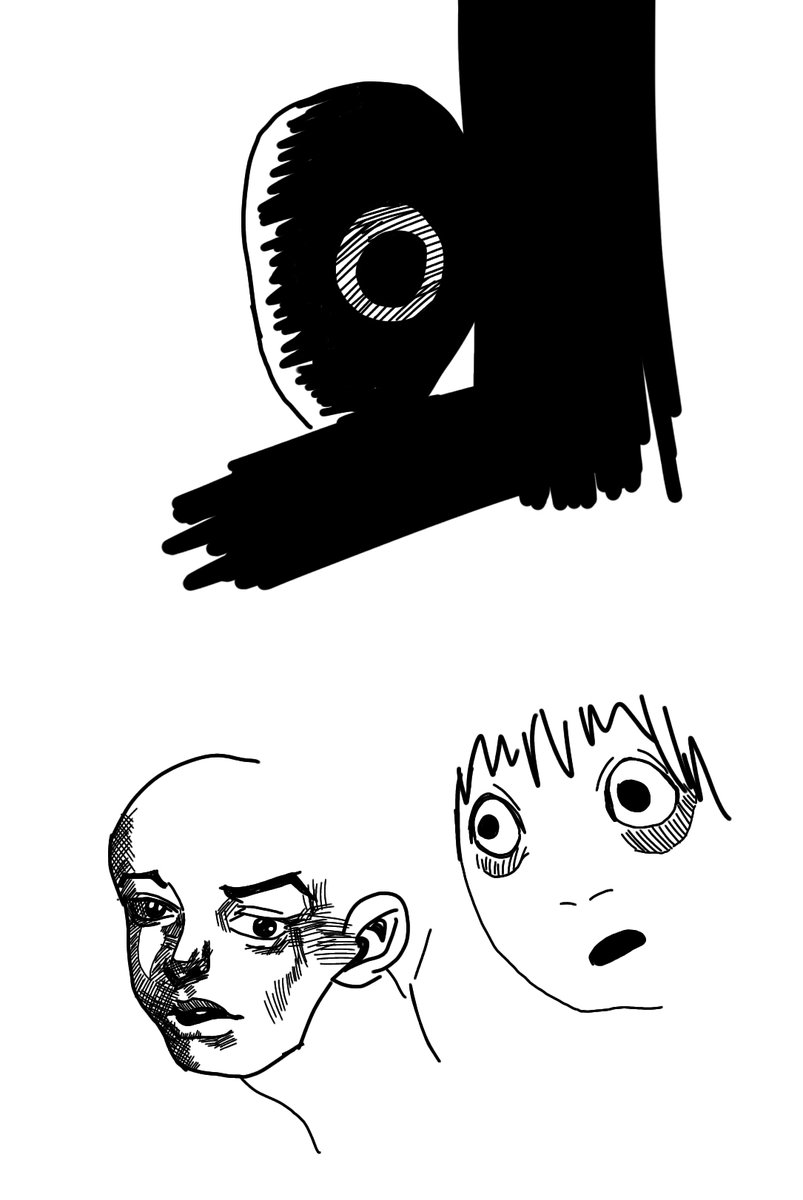 Ugly "study" from a horror manga 

(An mini jojo)