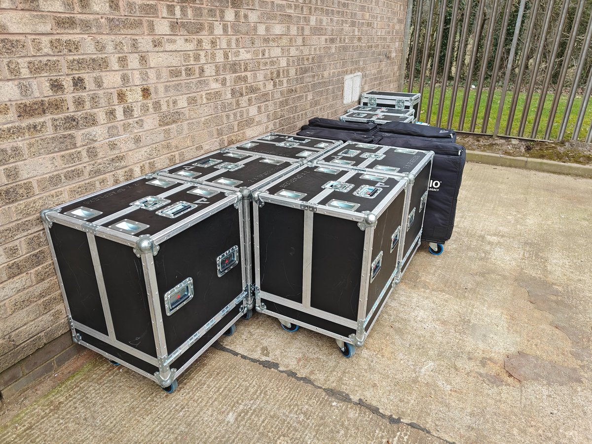 pressredrentals's tweet image. New product alert. AED Audio Flex6 and Solid15 speakers now in stock enabling us to supply both point source and line array systems #speaker #linearray #soundhire