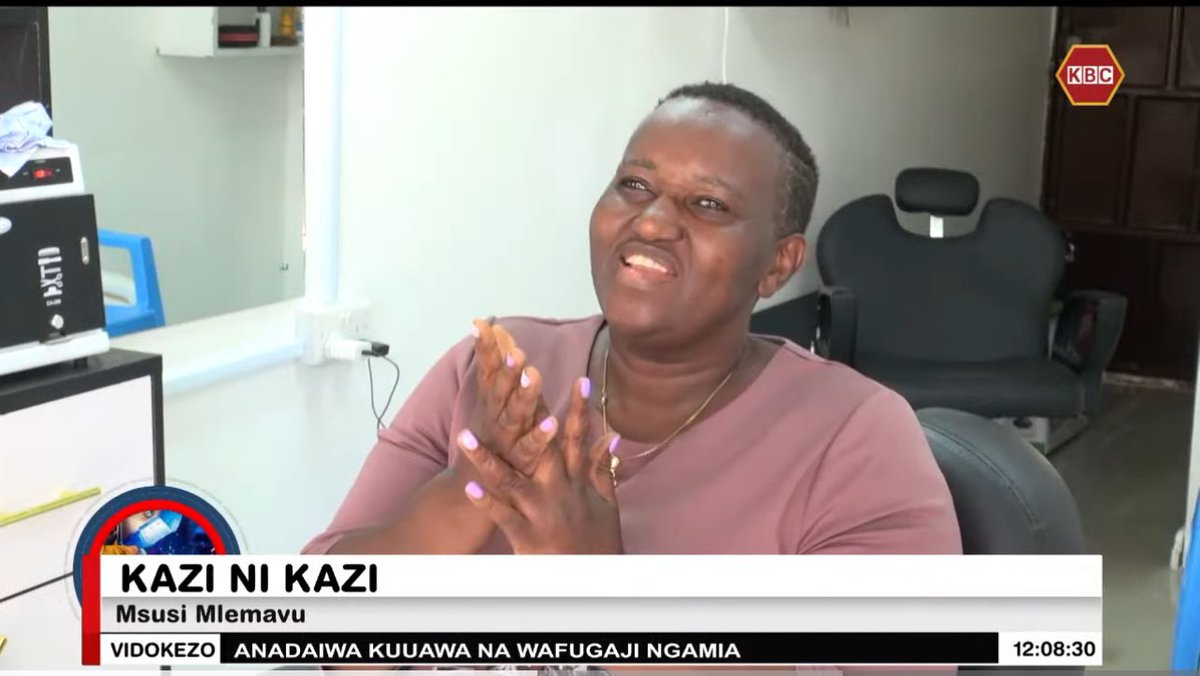 Kenya Network of Women & Girls with Disabilities (@kwwdnetwork) on Twitter photo Join us in celebrating our member, <a href="/KaluuKakoma/">Josephine Kakoma</a>, as she shares her journey of owning a salon in Nairobi and creating income and job opportunities for others.
Watch the full story here: Kazi ni kazi : Msusi Mlemavu youtu.be/Mh8E_tEpK9Y?si… via <a href="/KBCChannel1/">KBC Channel 1 News</a> Join us in celebrating our member, <a href="/KaluuKakoma/">Josephine Kakoma</a>, as she shares her journey of owning a salon in Nairobi and creating income and job opportunities for others.
Watch the full story here: Kazi ni kazi : Msusi Mlemavu youtu.be/Mh8E_tEpK9Y?si… via <a href="/KBCChannel1/">KBC Channel 1 News</a>
