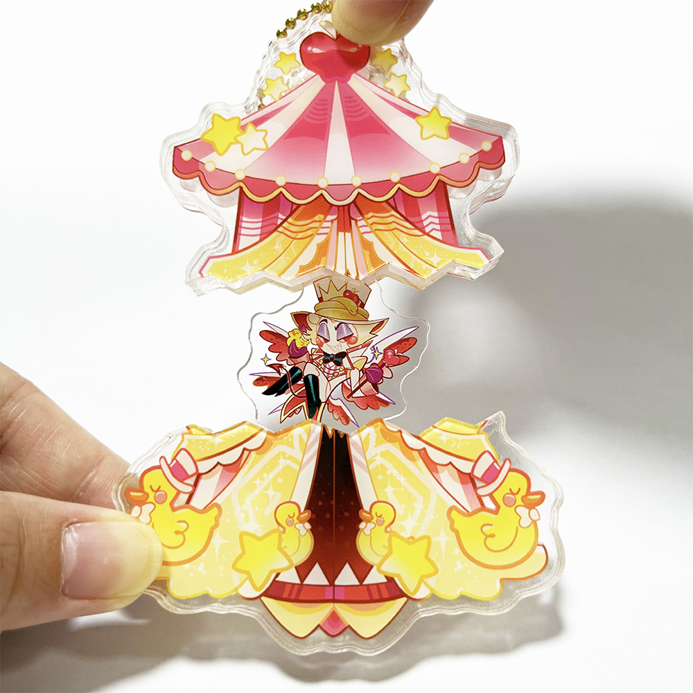 Kuien_Charms's tweet image. Openable magnet slide-out shaker charm❤