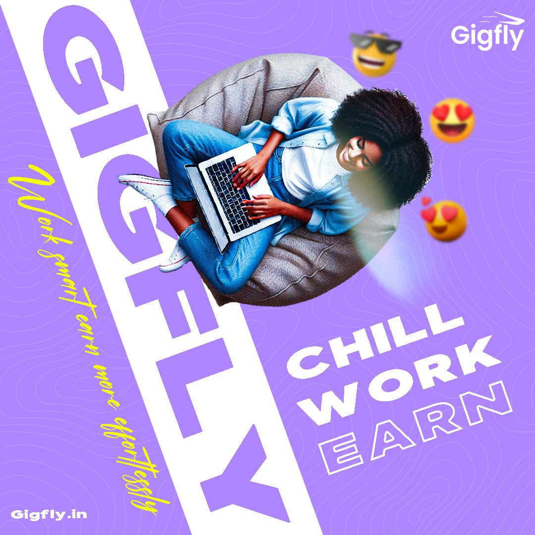 's tweet image. Work on your terms, earn effortlessly, and enjoy the freedom you deserve! Join #Gigfly today and turn flexibility into income.  

#workanywhere #gigeconomy #earnsmart #remotehustle #freelancefreedom #chillworks #giglifestyle #beyourownboss #FreelanceJobs #FreelancingOpportunity…