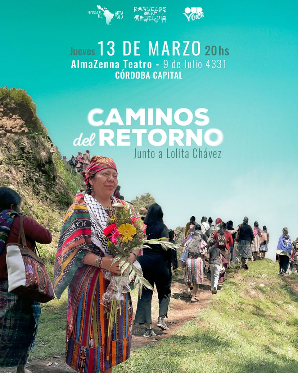 Con Lolita Chavez en Cordoba. Veni a hablar de nuestros retornos en comunidad