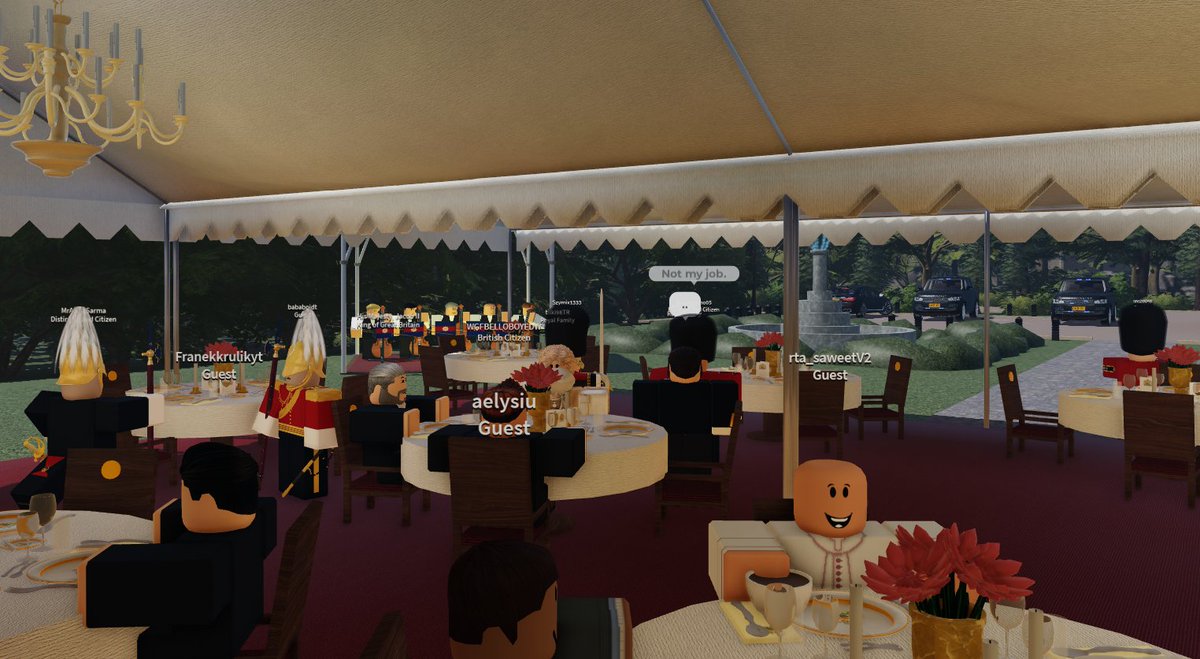 WindsorFamily_'s tweet photo. Yesterday afternoon, the King invited the aristocracy and new lords to a tea party. After the gathering, the King announced the changes that will soon be implemented. https://t.co/EAhiFHCNdo