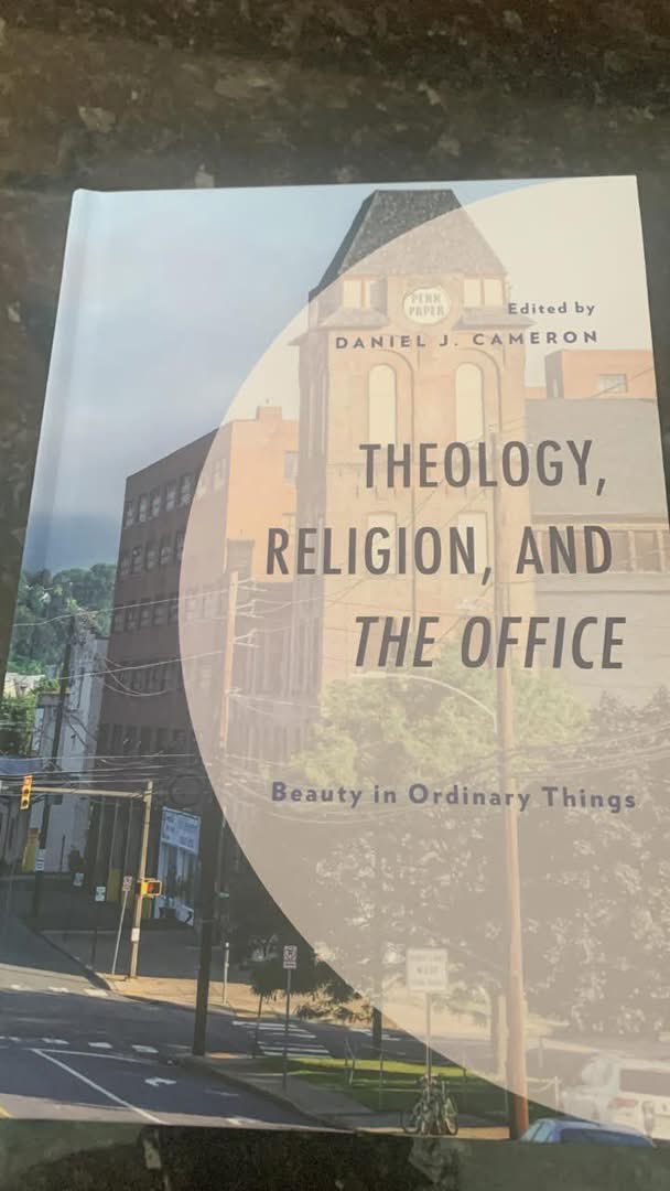 My contributor copy has arrived!
Mae fy nghopi wedi cyrraedd!
#TheOffice #Comedy #Theology