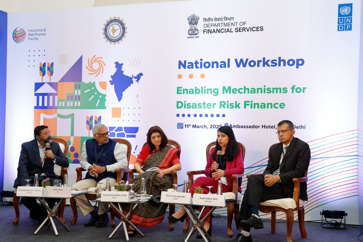 UNDP India (@undp_india) on Twitter photo Session 1⃣ explores the Nat-Cat Pool’s framework, governance & accountability—building a transparent, efficient model for seamless coordination among all partners.
<a href="/DFS_India/">DFS</a> <a href="/ndmaindia/">NDMA India | राष्ट्रीय आपदा प्रबंधन प्राधिकरण 🇮🇳</a> <a href="/UNDP_SDGFinance/">UNDP Sustainable Finance</a> <a href="/NICLofficial/">National Insurance</a> <a href="/IFSCA_Official/">IFSCA</a> <a href="/ADB_HQ/">Asian Development Bank</a> <a href="/FinMinIndia/">Ministry of Finance</a> <a href="/SwissRe/">Swiss Re</a> Session 1⃣ explores the Nat-Cat Pool’s framework, governance & accountability—building a transparent, efficient model for seamless coordination among all partners.
<a href="/DFS_India/">DFS</a> <a href="/ndmaindia/">NDMA India | राष्ट्रीय आपदा प्रबंधन प्राधिकरण 🇮🇳</a> <a href="/UNDP_SDGFinance/">UNDP Sustainable Finance</a> <a href="/NICLofficial/">National Insurance</a> <a href="/IFSCA_Official/">IFSCA</a> <a href="/ADB_HQ/">Asian Development Bank</a> <a href="/FinMinIndia/">Ministry of Finance</a> <a href="/SwissRe/">Swiss Re</a>