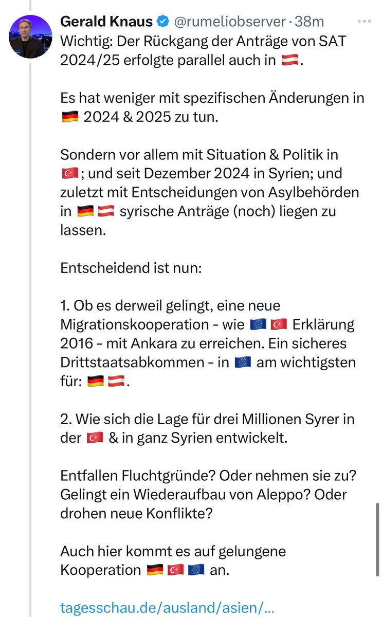 Gerald Knaus (@rumeliobserver) on Twitter photo Zum Thema heute morgen: <a href="/ThePioneerDe/">The Pioneer</a>
Danke <a href="/rosidaggi/">dagmar rosenfeld</a>
Zu Migration, <a href="/spdbt/">SPD-Fraktion im Bundestag</a> <a href="/cducsubt/">CDU·CSU</a> minute 5-16:
open.spotify.com/episode/5bueZm… Zum Thema heute morgen: <a href="/ThePioneerDe/">The Pioneer</a>
Danke <a href="/rosidaggi/">dagmar rosenfeld</a>
Zu Migration, <a href="/spdbt/">SPD-Fraktion im Bundestag</a> <a href="/cducsubt/">CDU·CSU</a> minute 5-16:
open.spotify.com/episode/5bueZm…