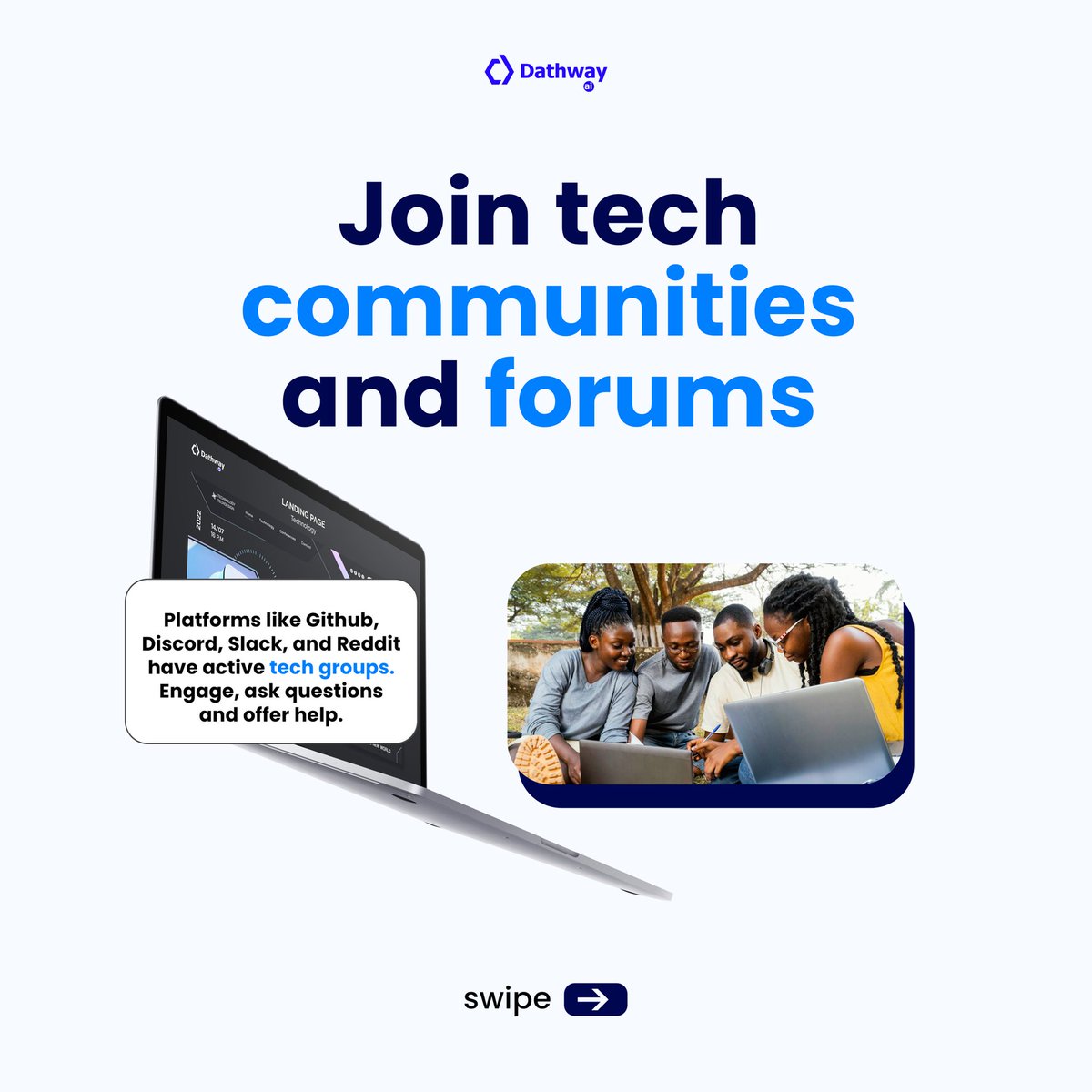 DathwayAi's tweet image. Building a strong network in tech starts with genuine connections, engaging in communities, and offering value. 

Having the right people in your circle can open doors to new opportunities and growth. 📈 

Start building a network today! 🚀

#technetwork #networking #dathway