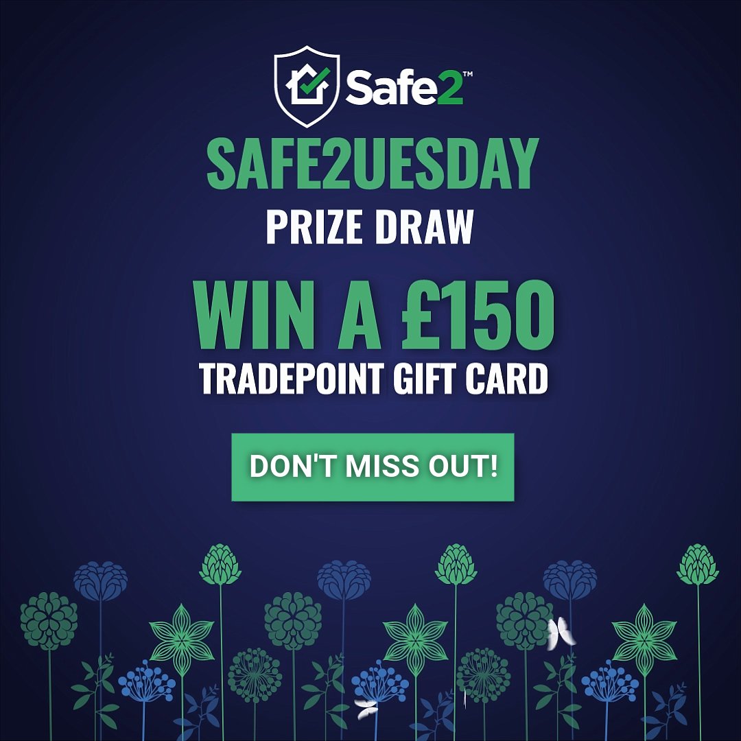 Safe2 (@safe2ltd) on Twitter photo π#Safe2uesday is HERE! π
We're giving YOU the chance to WIN a Β£150 <a href="/TradePointUK/">TradePoint</a> gift card!
π Easy entry: Log in to your Safe2 account TODAY and you'll automatically be entered into our prize draw for a chance to win: portal.safe2.co.uk/login
Good luck π <a href="/NRLAssociation/">NRLA - National Residential Landlords Association</a> π#Safe2uesday is HERE! π
We're giving YOU the chance to WIN a Β£150 <a href="/TradePointUK/">TradePoint</a> gift card!
π Easy entry: Log in to your Safe2 account TODAY and you'll automatically be entered into our prize draw for a chance to win: portal.safe2.co.uk/login
Good luck π <a href="/NRLAssociation/">NRLA - National Residential Landlords Association</a>