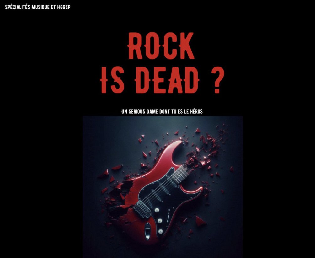 éduscol edmus (@eduscol_edmus) on Twitter photo 🎸"Rock is Dead?"📚: un jeu sérieux pour explorer l'histoire du rock en classe
Une ressource interdisciplinaire spécialité Musique et HGGSP #Lycée : styles, figures emblématiques, histoire, dynamiques des puissances...
🔗edubase.eduscol.education.fr/fiche/23169
#edmus <a href="/eduscol_HG/">éduscol HG</a> <a href="/eduscol_HDA/">éduscol HDA</a> 🎸"Rock is Dead?"📚: un jeu sérieux pour explorer l'histoire du rock en classe
Une ressource interdisciplinaire spécialité Musique et HGGSP #Lycée : styles, figures emblématiques, histoire, dynamiques des puissances...
🔗edubase.eduscol.education.fr/fiche/23169
#edmus <a href="/eduscol_HG/">éduscol HG</a> <a href="/eduscol_HDA/">éduscol HDA</a>