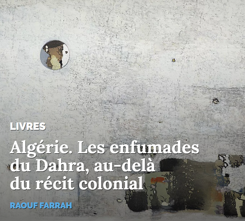 🇩🇿 À travers "Histoire, mémoire et colonisation" de Hosni Kitouni,<a href="/raouf_far/">Raouf Farrah 🍉</a> revient sur les #enfumades pratiquées par l’armée française durant la conquête de l’#Algérie, comparées à #Oradour-sur-Glane par <a href="/jmaphatie/">jean-michel aphatie</a>, et occultées aujourd’hui en #France.
orientxxi.info/lu-vu-entendu/…