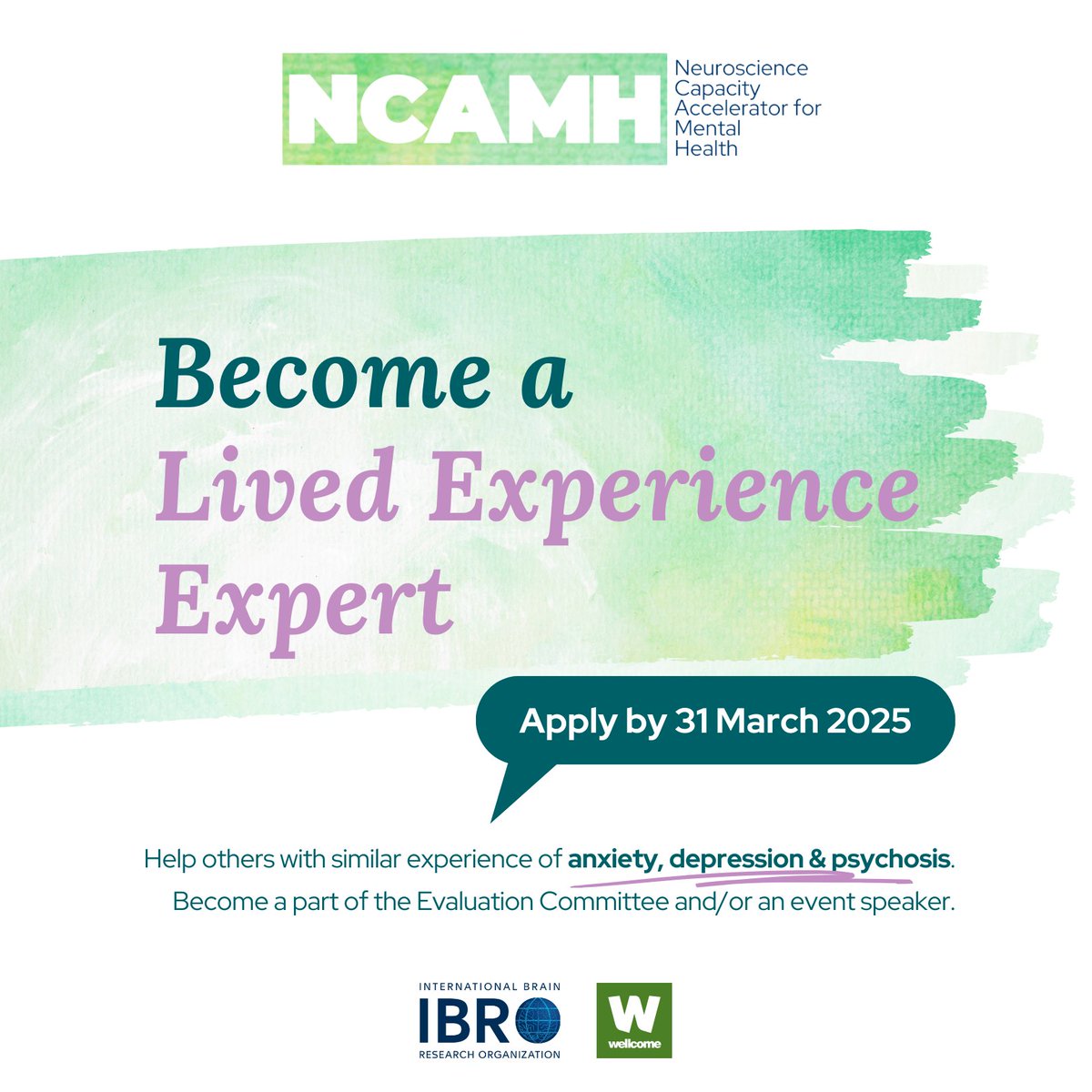 IBRO - International Brain Research Organization (@ibroorg) on Twitter photo 🧠 Experienced anxiety, depression or psychosis?
Become a Lived Experience Expert for the IBRO-<a href="/wellcometrust/">Wellcome</a> #NCAMH & share your insights for research
ibro.org/call-for-lived…
#IBROinLatAm #IBROinAsiaPacific #IBROinEurope #IBROinAfrica #IBROinUSCanada
<a href="/bennysiauw89/">Benny Prawira Siauw</a> <a href="/camilsss/">Camilla Iannone</a> 🧠 Experienced anxiety, depression or psychosis?
Become a Lived Experience Expert for the IBRO-<a href="/wellcometrust/">Wellcome</a> #NCAMH & share your insights for research
ibro.org/call-for-lived…
#IBROinLatAm #IBROinAsiaPacific #IBROinEurope #IBROinAfrica #IBROinUSCanada
<a href="/bennysiauw89/">Benny Prawira Siauw</a> <a href="/camilsss/">Camilla Iannone</a>