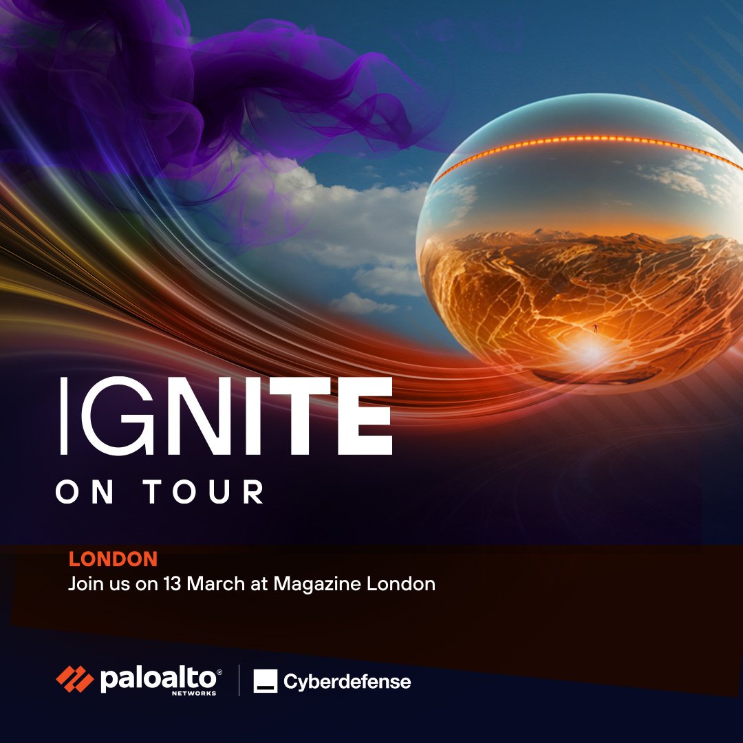 Exciting news! #IgniteYourSecurity is coming to London! 

Join us for a one-day cybersecurity event hosted by <a href="/PaloAltoNtwks/">Palo Alto Networks</a> with Orange Cyberdefense.

Discover how Precision AI™ is shaping the future of security. Secure your spot today: 
ow.ly/7PbY50VeH7L