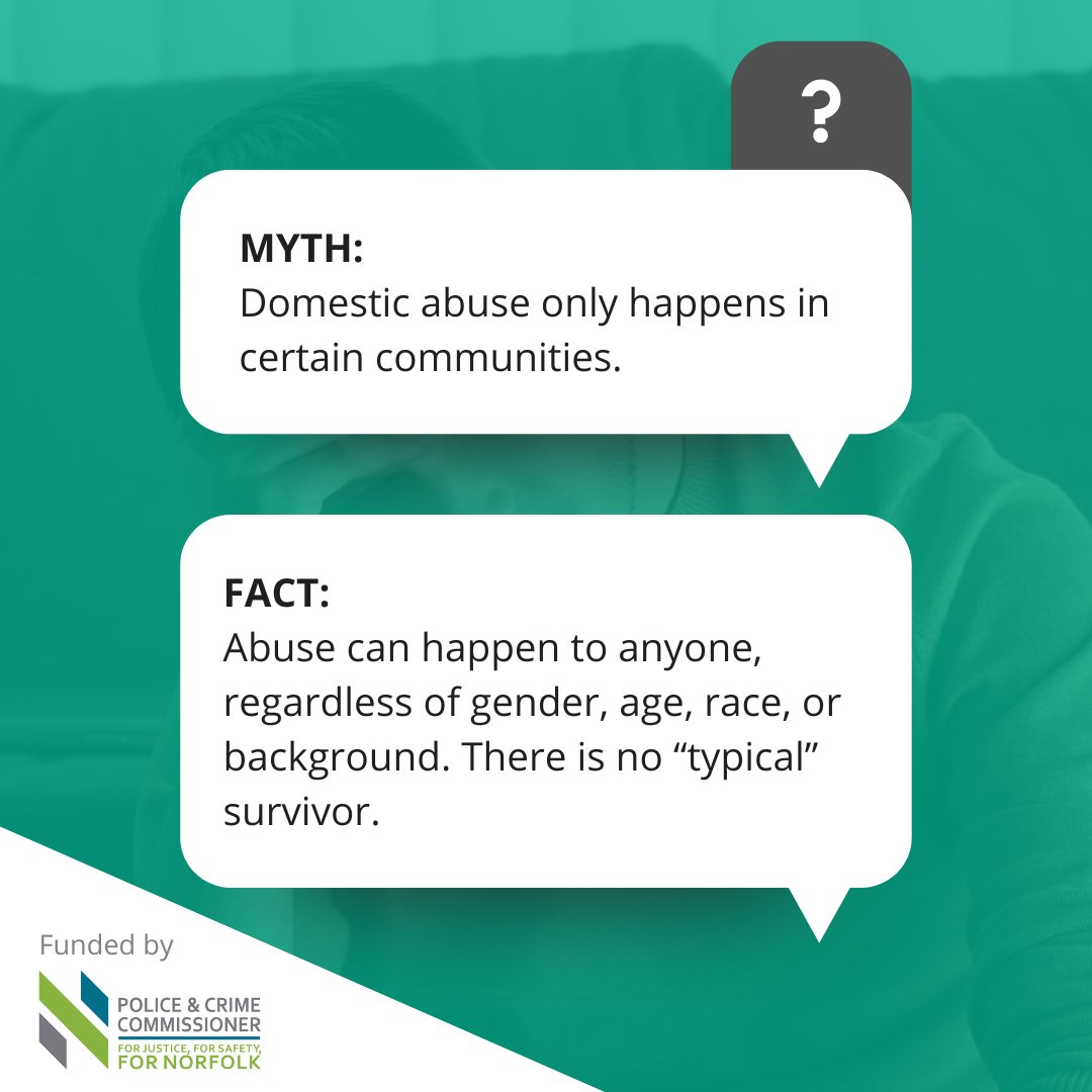Abuse doesn’t discriminate – it can affect anyone, regardless of gender, age or background.

Domestic abuse is a widespread issue, and no one should feel alone in their experience.

Share this to help someone in your network better understand domestic abuse.