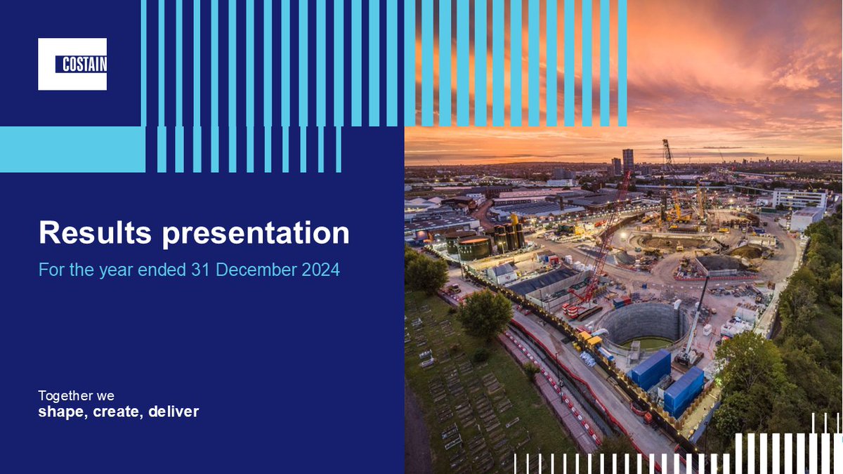 Today we announced our Full Year Results for the year to 31 December 2024, which has seen another strong financial performance, with record growth in forward work position. You can read more here 👉 bit.ly/3DxzxXs
#Sustainableinfrastructure #TransformingPerformance