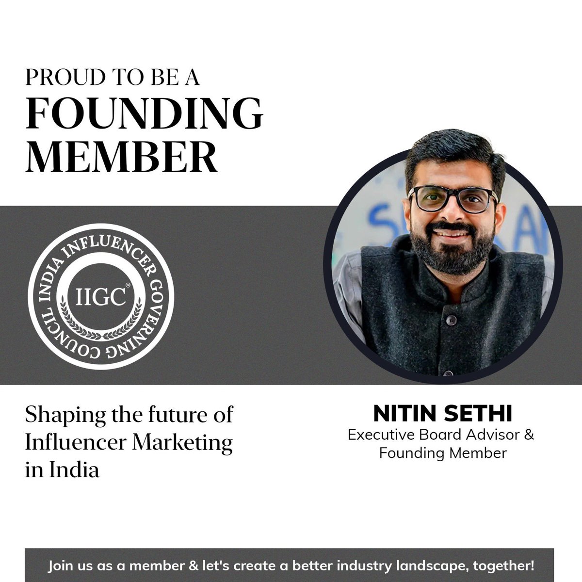 Nitin Sethi (@nitinsethi80) on Twitter photo India Influencer Governing Council
To become the foremost authority and catalyst in shaping a vibrant, ethical, and sustainable influencer marketing ecosystem in India.
#InfluencerMarketing India Influencer Governing Council
To become the foremost authority and catalyst in shaping a vibrant, ethical, and sustainable influencer marketing ecosystem in India.
#InfluencerMarketing