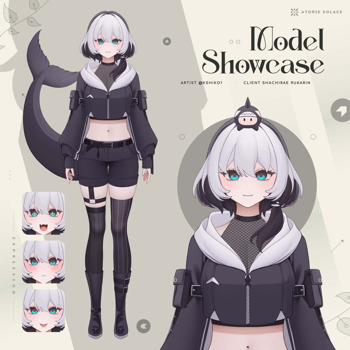 AtorieSolace's tweet photo. Thank you so much @.Shachirachiraee for trusting our member for your model, congratulations on your reveal.

⇀ model art by @KSHIKO1 from Atorie Solace   

{ #AtorieSolaceWorks | #shachillust } https://t.co/2LEw9v9UgF