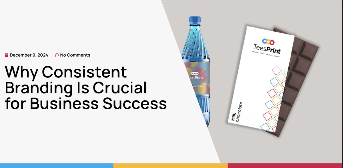 Teesprint's tweet image. Branding is more than a logo or a colour scheme—it’s the story you tell your customers, the identity your business conveys, and the trust you build over time.

teesprint.co.uk/why-consistent…