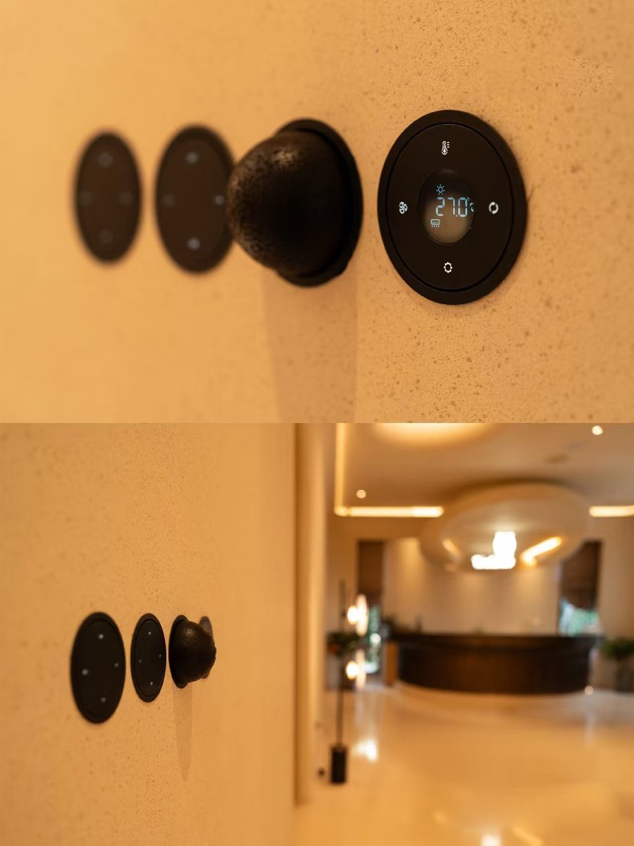 Twist and transform! The Chi Wing Lo Wall-Jewel Series Smart Panel lets you switch effortlessly between Bright, Leisure, and Soft modes. Smart living at your fingertips.

#moorgen #project #SmartHome #smartbuildings #solutions #intelligence #automation #Lighting