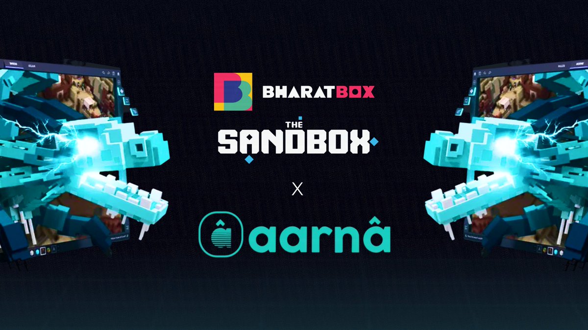 BharatBoxIO's tweet photo. 👾@TheSandboxIndia x @aarnasays 👾

Here’s what you need to know (a thread🧵) https://t.co/45C12YDeFF