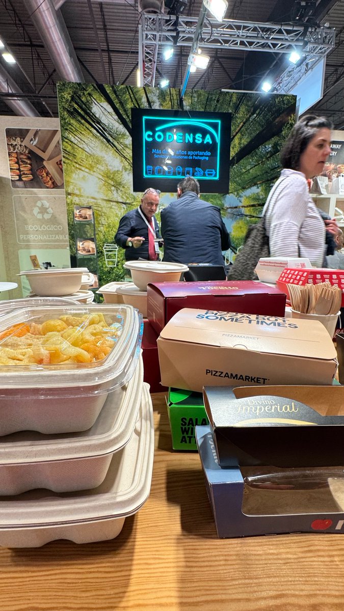 CodensaEnvases's tweet image. ¡El #packaging sostenible ya es una realidad! 🌱 En Codensa apostamos por materiales biodegradables y compostables sin renunciar a la calidad y el diseño.

📍 Ven a conocer nuestras soluciones en #HIP2025, IFEMA Madrid, stand 8B236. codensa.net 

#Horeca @expohip