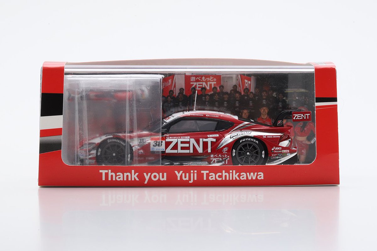 2月予約】スパーク 1/43 ZENT CERUMO GR Supra No.38 TGR TEAM
