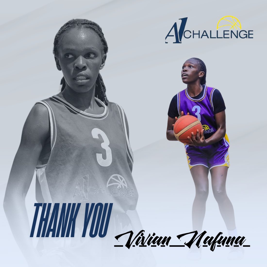 A powerhouse on the court and a fierce competitor thank you, Vivian Nafuna, for your strength, dedication, and every battle you fought for A1 Challenge. Wishing you even greater heights in your next chapter! #ThankYouVivian #A1Challenge