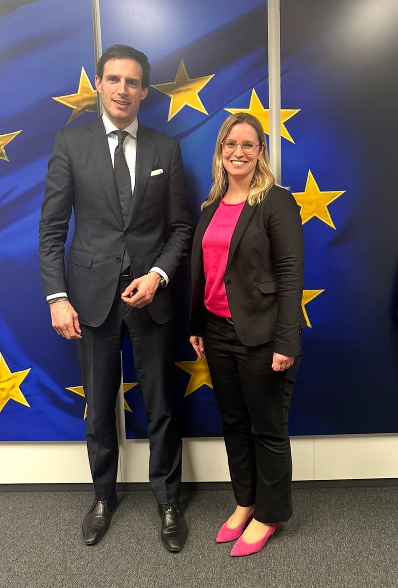 Thank you to Commissioner Wopke Hoekstra for a constructive meeting on important topics such as the green transition, energy taxation and decluttering of EU legislation. We look forward to working closely together during the Danish presidency!

<a href="/WBHoekstra/">Wopke Hoekstra</a>
#dkpol
#eupol
