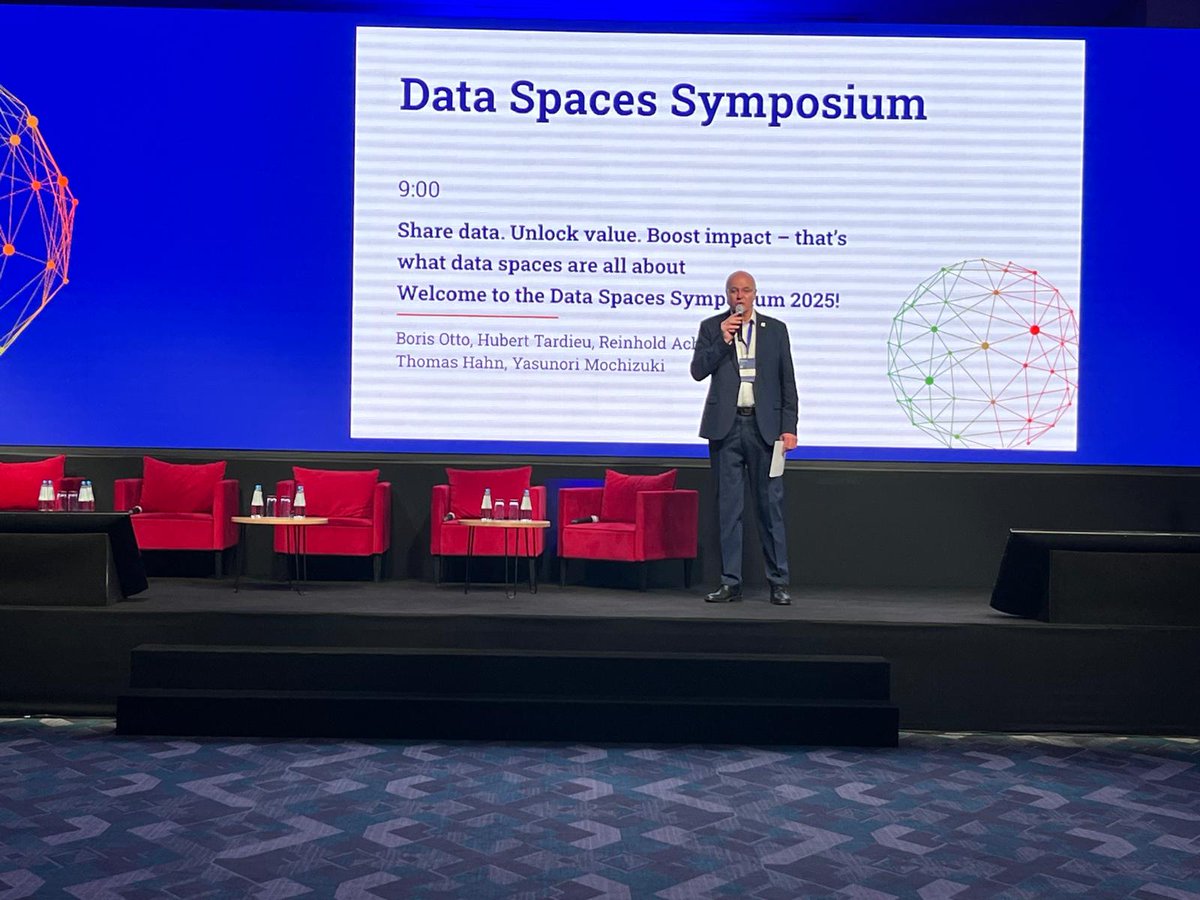 Gaia-X Association for Data and Cloud (AISBL) (@gaiax_aisbl) on Twitter photo 🎉The wait is over – Data Spaces Symposium 2025 has officially begun! We’re kicking off with welcome remarks from our CEO, <a href="/UlrichAhle/">Ulrich Ahle</a>, setting the stage for an exciting event. Share data, unlock value, boost impact – that’s what data spaces are all about! 🎉The wait is over – Data Spaces Symposium 2025 has officially begun! We’re kicking off with welcome remarks from our CEO, <a href="/UlrichAhle/">Ulrich Ahle</a>, setting the stage for an exciting event. Share data, unlock value, boost impact – that’s what data spaces are all about!