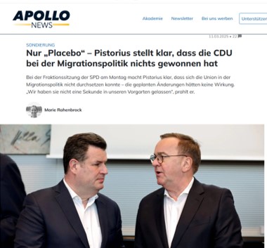 GrobeDrFrank's tweet image. Damit es auch jeder #CDU-Wähler kapiert: ihr wurdet wieder für dumm verkauft. #SPD-Pistorius zur #Migrations-Begrenzung: „Das hat null Wirkung. Gar keine“. Eine echte Remigration und Abweisung an den Grenzen gibt es nur mit der #AfD!