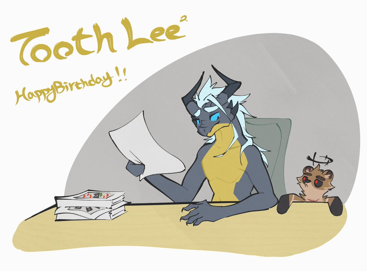 給朋友的生日塗😇