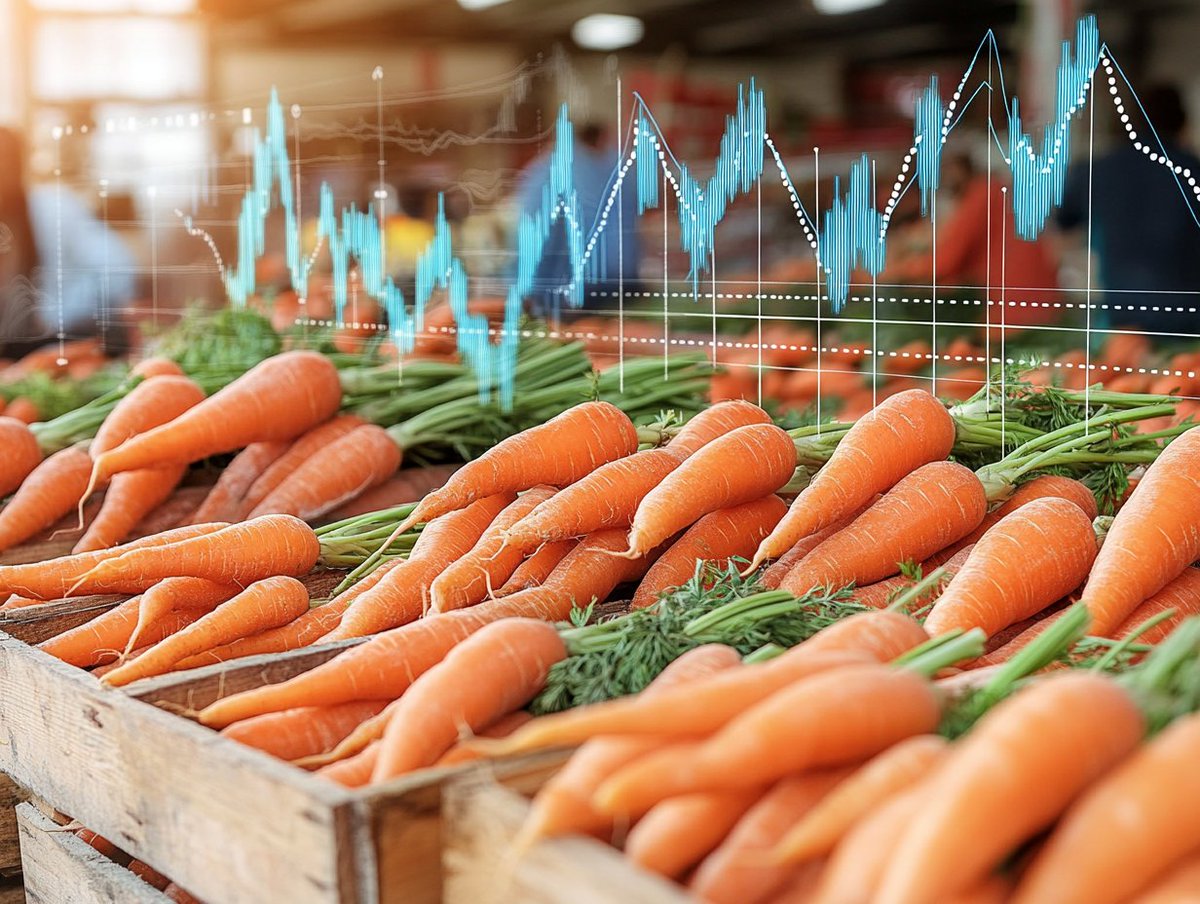 Fresh_Market_'s tweet image. 📉 Ceny marchwi znów pod presją zniżkową! 🥕🔻

📊 Szczegółowa analiza i wykresy w najnowszym artykule na fresh-market.pl ⬇️
 👉 lnkd.in/dCpVXYW6
#marchew #cenywarzyw #rynekrolny #freshmarket