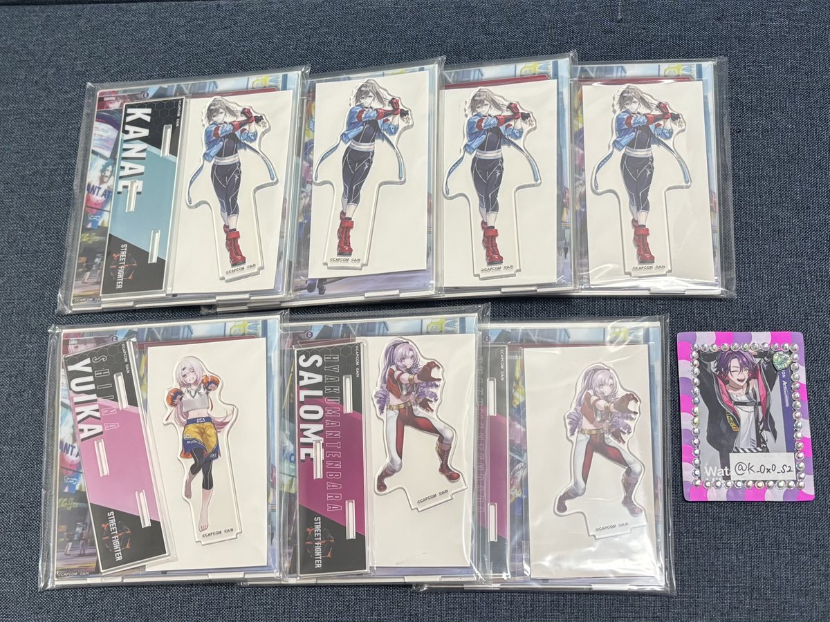 K_0x0_S2's tweet photo. にじさんじ ストリートファイター6 スト6 カプくじ アクスタ アクキー 缶バッジ
C賞 D賞 E賞

【譲】画像1.2.3

【求】♦️☕️

♦同賞での1:1交換のみ
♦郵送での交換希望

検索からでもお気軽にお声掛け下さい🙇‍♀️ https://t.co/KxbvHrB1t3