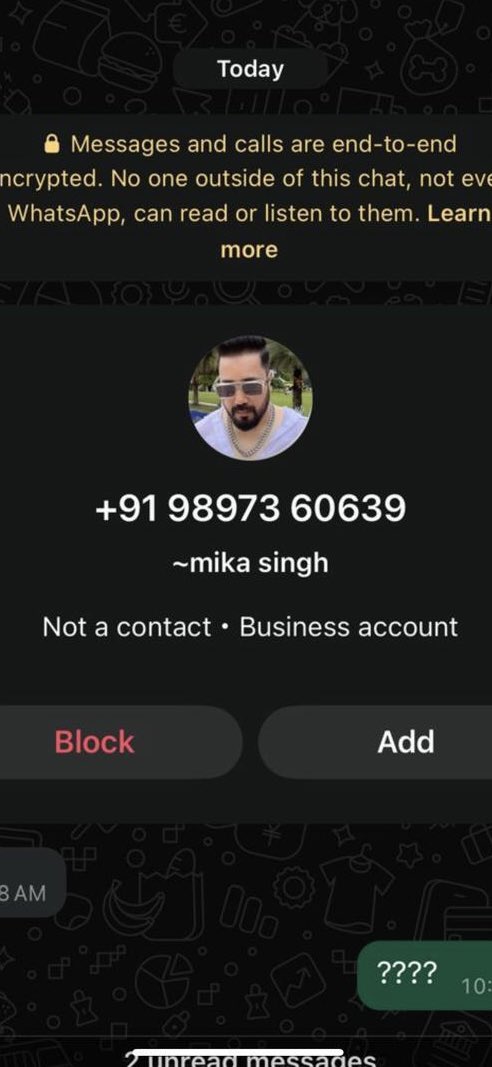 King Mika Singh (@mikasingh) on Twitter photo "Important Alert for My Fans & Friends!
I've been made aware of a fraudulent individual using my picture and name to send messages. Please be cautious and block the number immediately if you receive any suspicious messages.
I request <a href="/MumbaiPolice/">मुंबई पोलीस - Mumbai Police</a> <a href="/YEG_Commission/">YEG_PoliceCommission</a> and "Important Alert for My Fans & Friends!
I've been made aware of a fraudulent individual using my picture and name to send messages. Please be cautious and block the number immediately if you receive any suspicious messages.
I request <a href="/MumbaiPolice/">मुंबई पोलीस - Mumbai Police</a> <a href="/YEG_Commission/">YEG_PoliceCommission</a> and