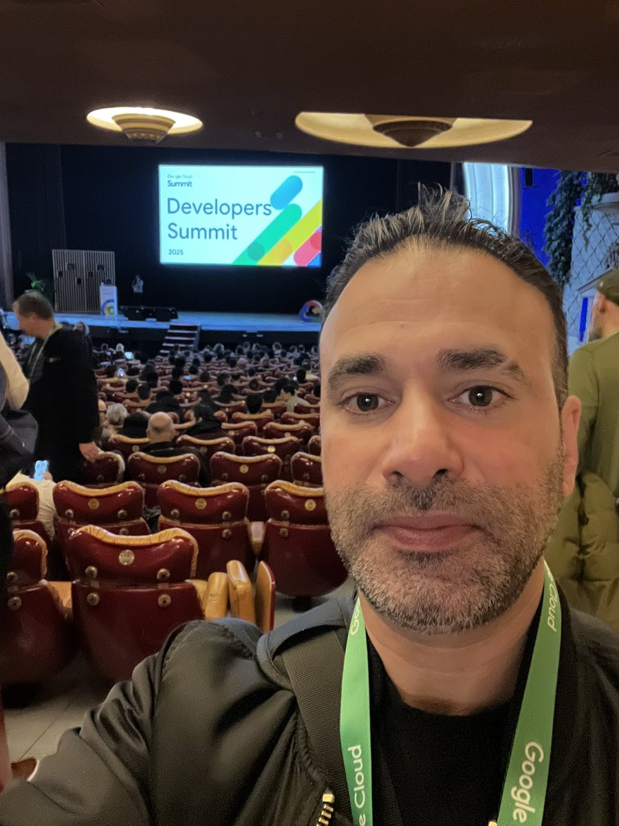 A l’événement Google Gemini developer Summit organisé au grand Rex 🤩

Je donnerai un talk avec une architecture Event Driven et Serverless sur <a href="/GoogleCloudTech/">Google Cloud Tech</a> 

J’espère vous y voir nombreux !

<a href="/GroupBees1/">GroupBees 🐝 #FreelancersGroup</a> <a href="/GoogleDevExpert/">@GoogleDevExpert</a>