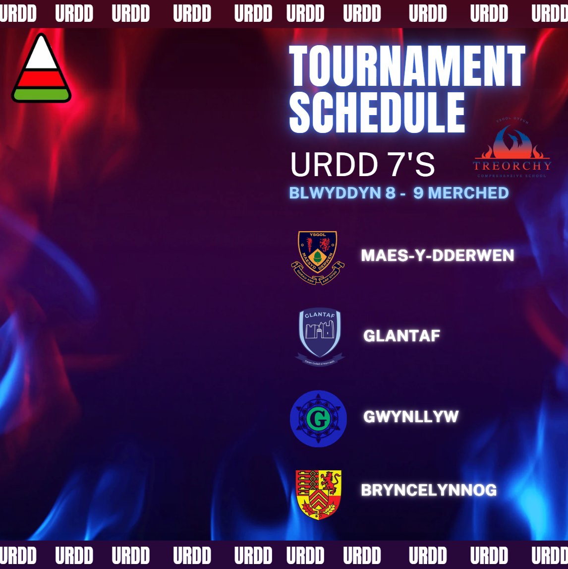 URDD 7'S DRAW🏉

Our draw for the URDD 7's is in - with a wealth of new teams and schools for our squads to face next month👊