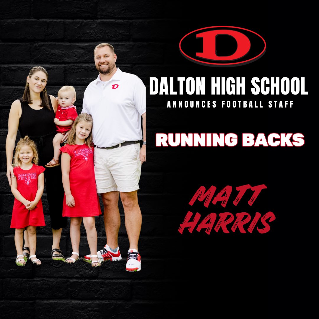Chris Prewett (@caprewett) on Twitter photo Committed to Catamount Nation ‼️‼️‼️
<a href="/Coach_Harris3/">Matt Harris</a> will continue doing great things with our Running Backs and is excited to be with <a href="/DHSCatsFootball/">Dalton Football</a> #GBR #TEAM101 Committed to Catamount Nation ‼️‼️‼️
<a href="/Coach_Harris3/">Matt Harris</a> will continue doing great things with our Running Backs and is excited to be with <a href="/DHSCatsFootball/">Dalton Football</a> #GBR #TEAM101