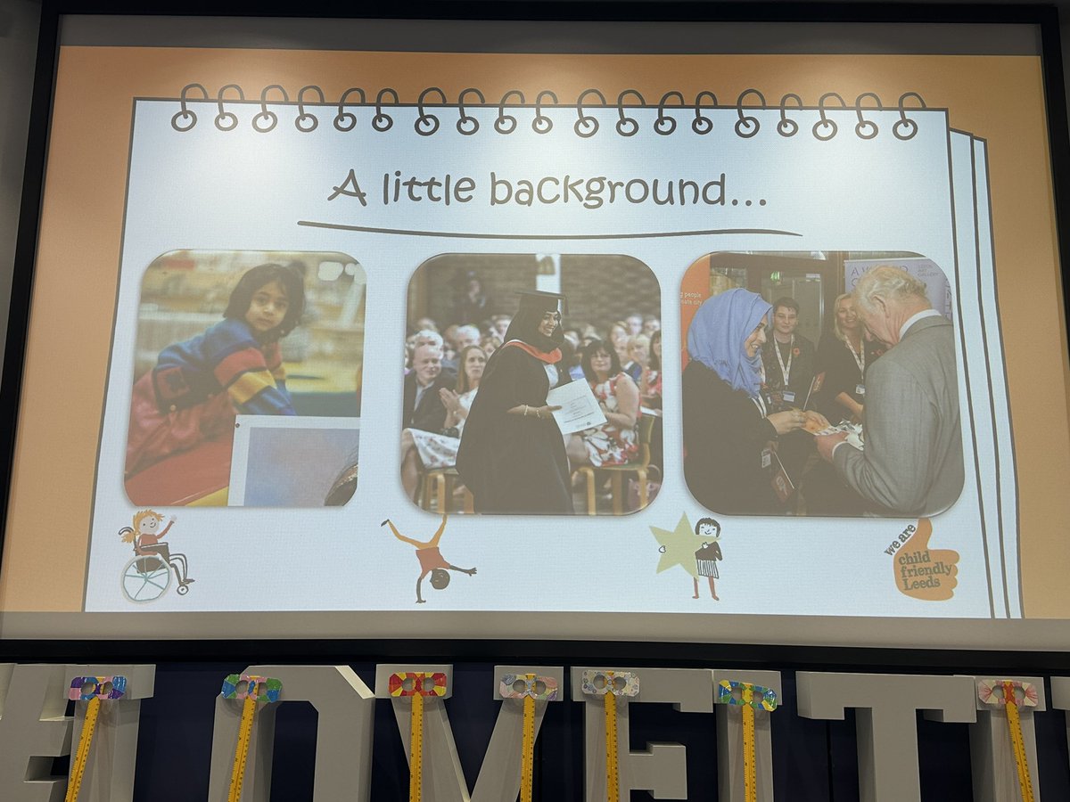 Leeds Trinity Alumni (@alumniltu) on Twitter photo A brilliant start to the afternoon sessions of the <a href="/LeedsTrinity/">Leeds Trinity University</a> Champions of Childhood Conference from Jenny Rutherford and alumna Sadiya Salim 🎓 from Leeds City Council
They are talking about playful experiences and child friendly cities through the voice of a child A brilliant start to the afternoon sessions of the <a href="/LeedsTrinity/">Leeds Trinity University</a> Champions of Childhood Conference from Jenny Rutherford and alumna Sadiya Salim 🎓 from Leeds City Council
They are talking about playful experiences and child friendly cities through the voice of a child