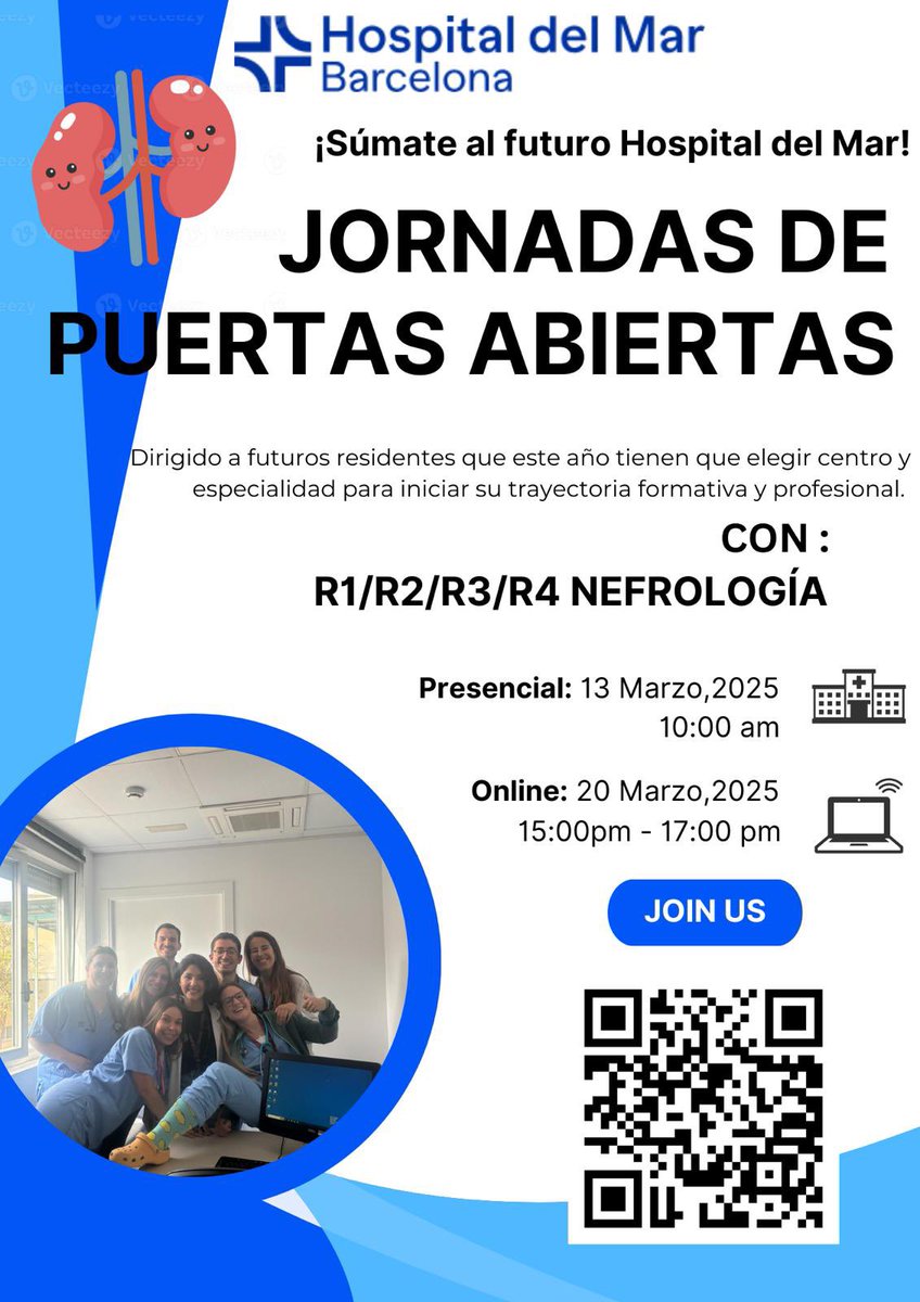 @Kidney_Mar (@kidney_mar) on Twitter photo Tanto si quieres hacer Nefrología como si tienes dudas, la mejor oportunidad de informarse es con nuestros resis! 🫘🫘 No te lo pierdas! <a href="/hospitaldelmar/">Hospital del Mar</a> Tanto si quieres hacer Nefrología como si tienes dudas, la mejor oportunidad de informarse es con nuestros resis! 🫘🫘 No te lo pierdas! <a href="/hospitaldelmar/">Hospital del Mar</a>