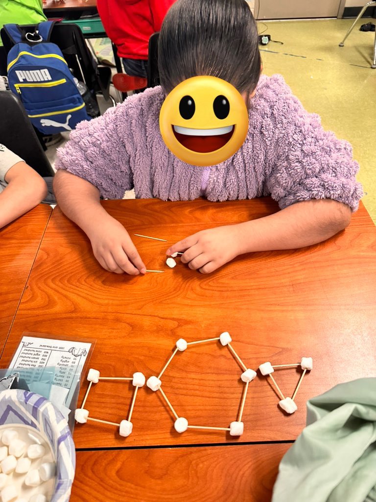 MrsMathis3rdGrd's tweet image. Sides, Vertices and Shapes… oh my!