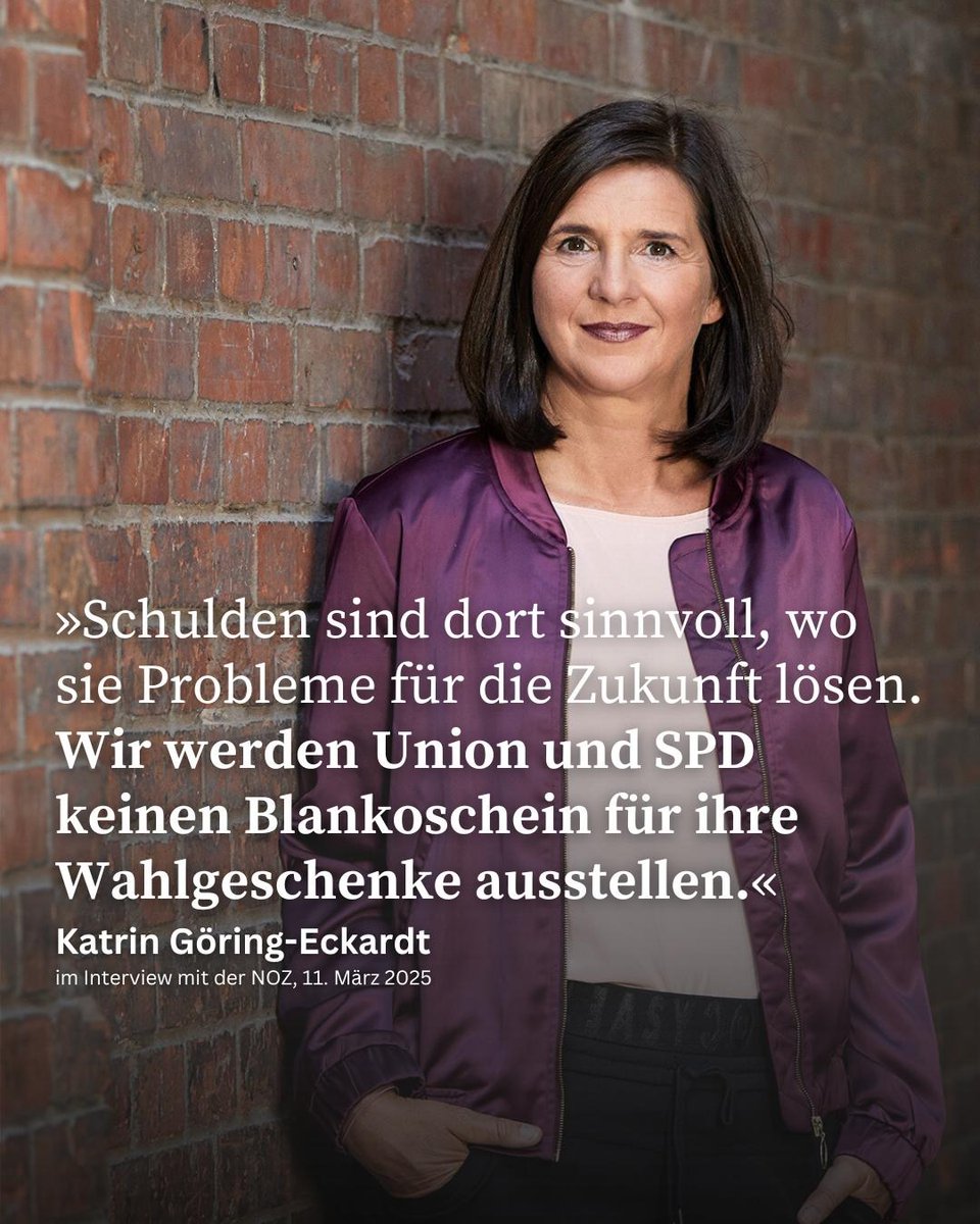 GoeringEckardt's tweet image. Union und SPD müssen klären, ob ihre #KleiKo an die Jahre des Stillstands unter der #GroKo anknüpfen will. Für uns ist klar: Deutschland muss für die Zukunft gut aufgestellt werden. Bei Sicherheit, Infrastruktur, aber auch im Klima- und Umweltschutz. Darum geht es jetzt. 1/2