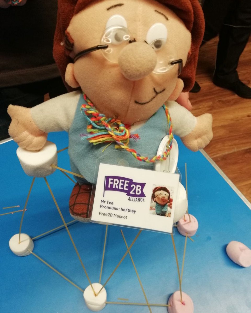 Here's a look at Friday's Gap Youth Club, where our young people completed a Taskmaster Spaghetti Tower Challenge - with the added twist of only being able to use one hand! 🍝🌈 

Want to find out more about Gap Youth Club? Get in touch at hello@free2b.lgbt.