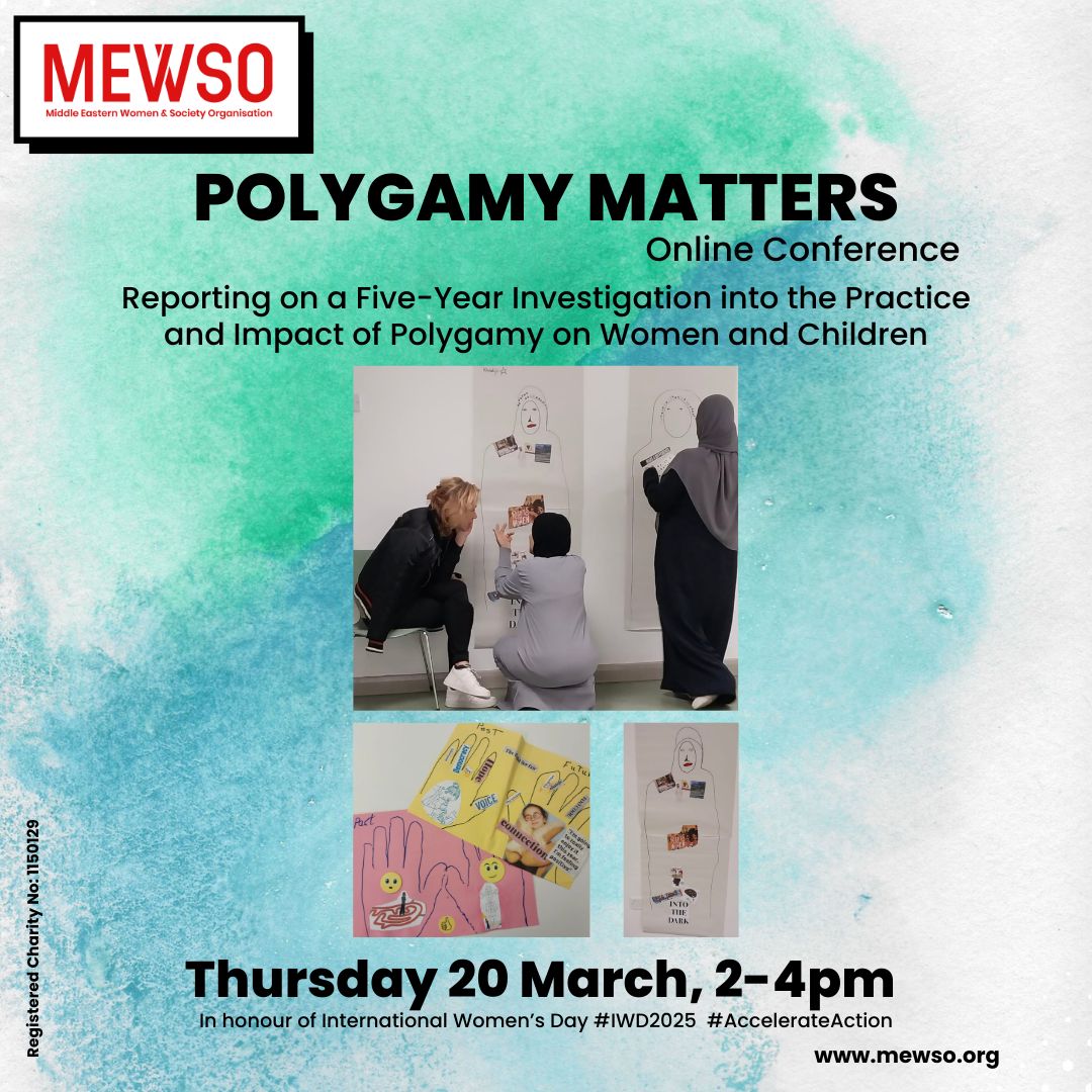 Join us for our online conference on the harmful practice of Polygamy where we'll launch our report working with service-users in London. Polygamy is illegal but affects 20,000 women in the UK. It's a really important issue for VAWG services. Sign up here: buff.ly/mGFBzQt