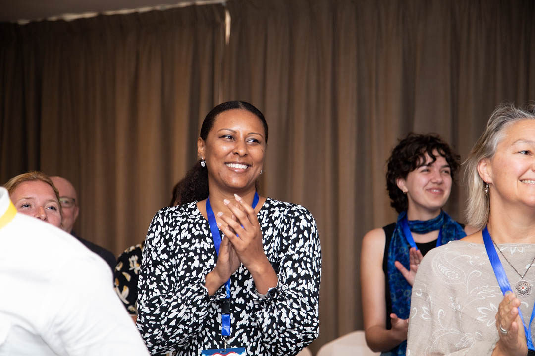 #ROW – Day 1 Keynote🌊
Dr. David Obura set the stage for the Blue Economy!

Key take-aways:
 - Financial systems must shift to nature-positive investments
- Community-led conservation &amp; blue finance are key
Science must drive policy &amp; business strategies

#ReverseTheStripes