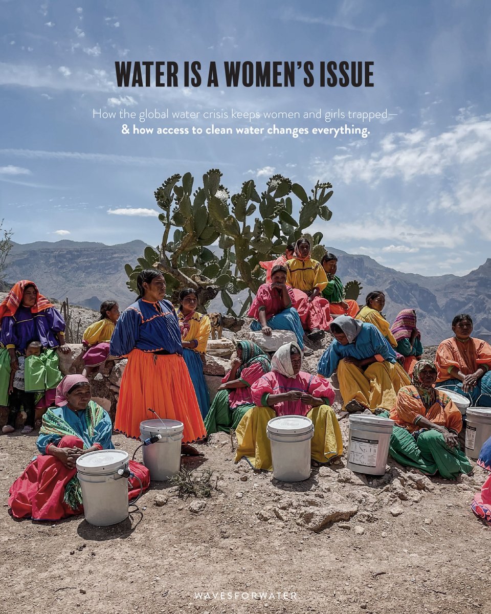 Yesterday was International Women’s Day. But the fight for equality isn’t just a one-day thing.

200 million hours. That’s how long women and girls spend every single day just collecting water. 200 million hours stolen. From education. From work. From opportunity.